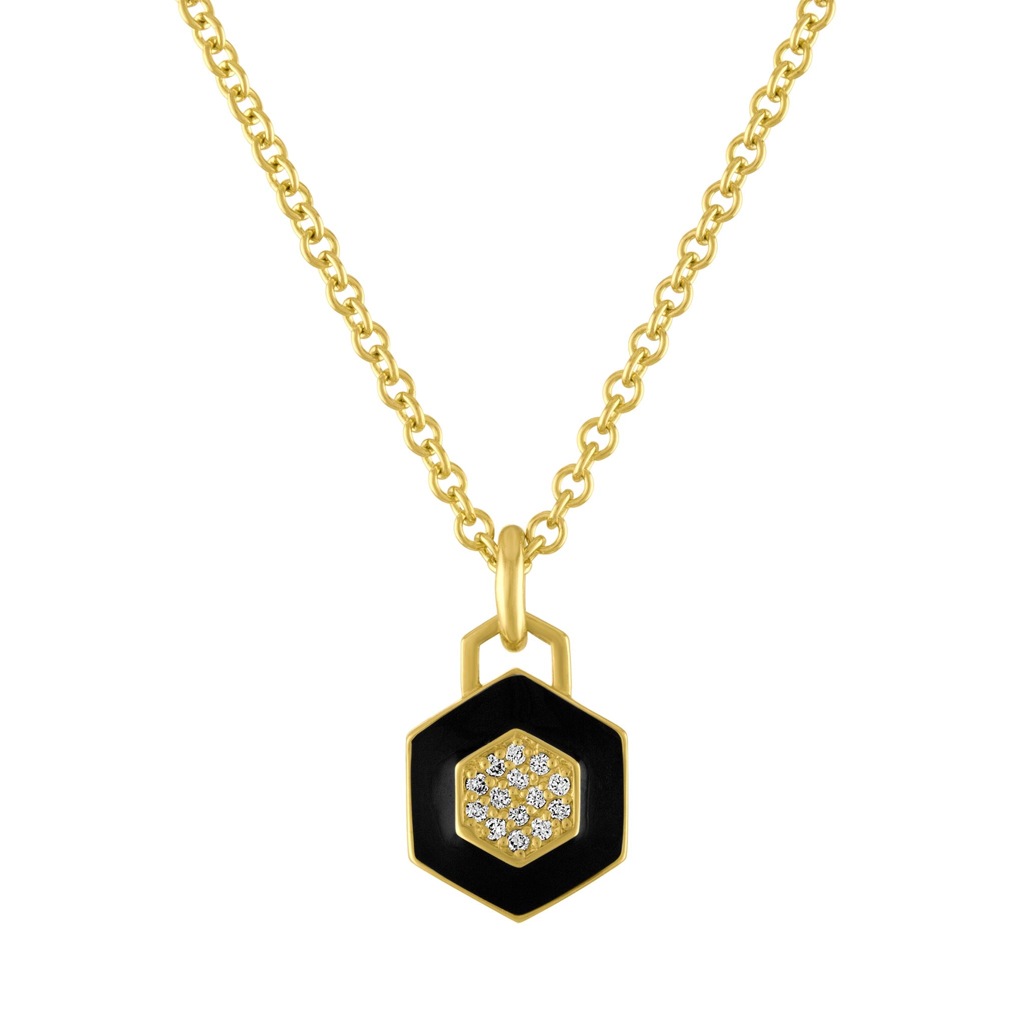 Amy Glaswand Fine Jewelry | Necklaces | Deco Pop Pendant Necklace
